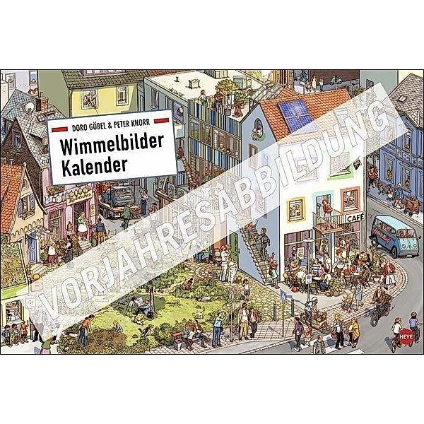 Wimmelbilder Kalender 2022, Peter Knorr, Doro Göbel