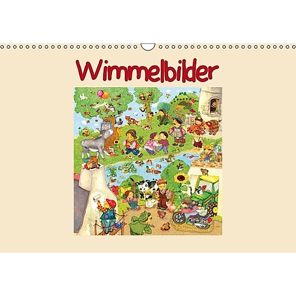 Wimmelbilder (Wandkalender 2014 DIN A3 quer), Marion Krätschmer