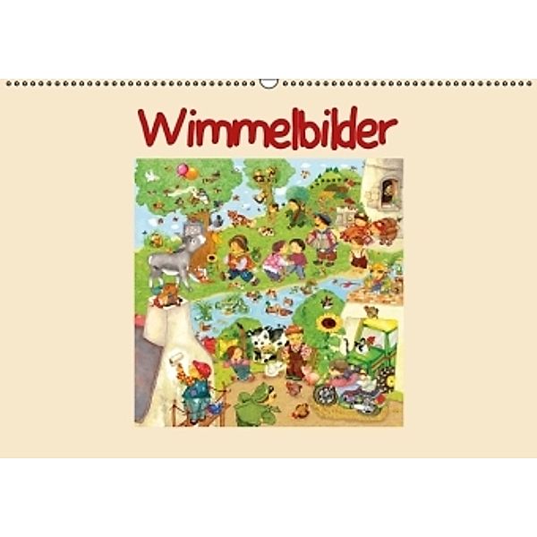 Wimmelbilder (Wandkalender 2016 DIN A2 quer), Marion Krätschmer