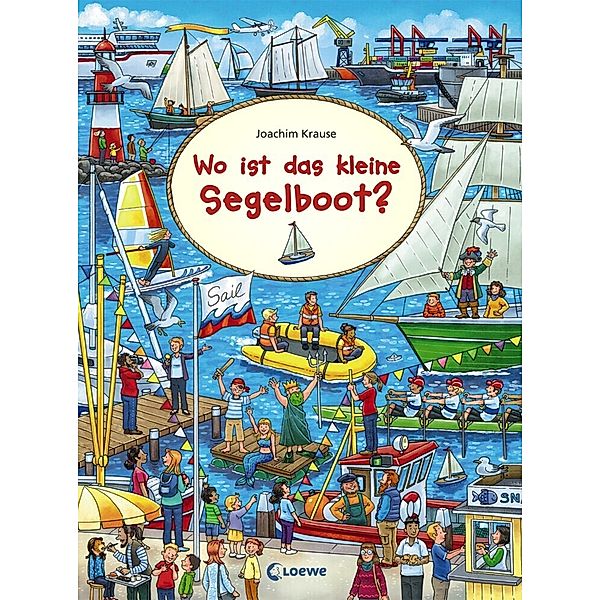 Wimmelbilderbücher / Wo ist das kleine Segelboot?