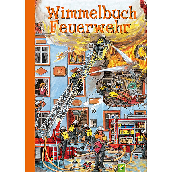 Wimmelbuch Feuerwehr für Kinder ab 3 Jahren