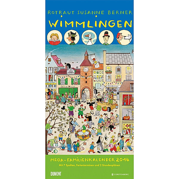 Wimmlingen, Mega-Familienkalender 2014, Rotraut Susanne Berner