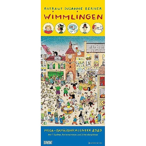 Wimmlingen Mega-Familienkalender 2020, Rotraut Susanne Berner