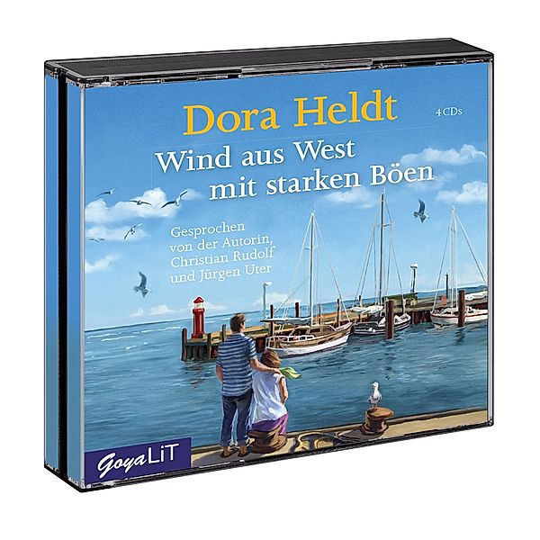 Wind aus West mit starken Böen,4 Audio-CDs, Dora Heldt
