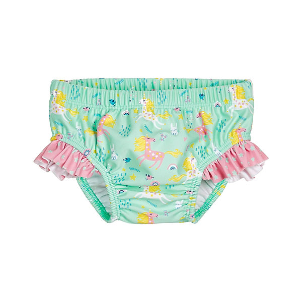 Playshoes Windelbadehose EINHORN in mint