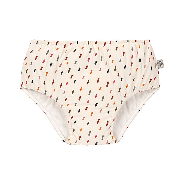 Lässig Windelbadehose STROKES in offwhite/multicolor