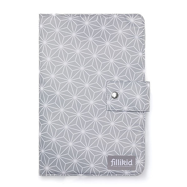 fillikid Windeltasche GRAPHIC in cube grey