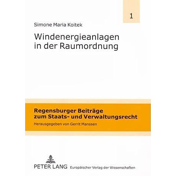 Windenergieanlagen in der Raumordnung, Simone Maria Koitek