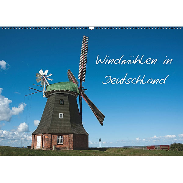Windmühlen in Deutschland (Wandkalender 2019 DIN A2 quer), Frauke Scholz