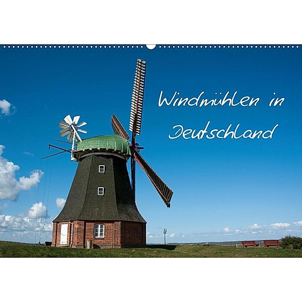Windmühlen in Deutschland (Wandkalender 2020 DIN A2 quer), Frauke Scholz