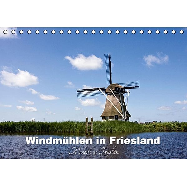 Windmühlen in Friesland - Molens in Fryslan (Tischkalender 2020 DIN A5 quer), Karin Hansen, Carina-Fotografie