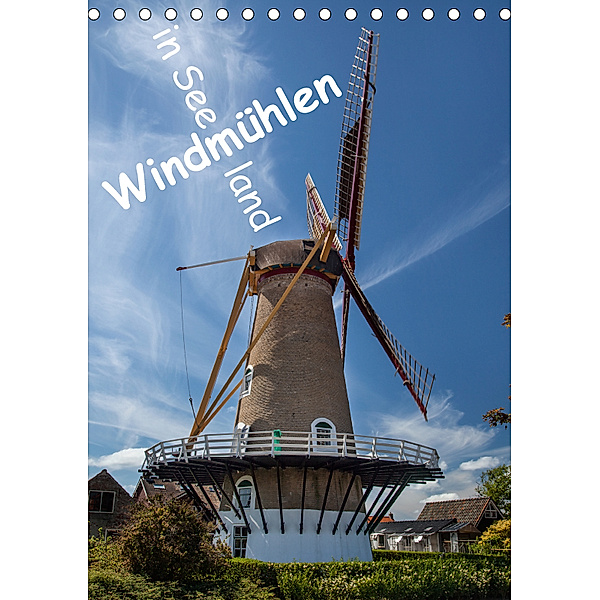 Windmühlen in Seeland (Tischkalender 2019 DIN A5 hoch), Etienne Benoît