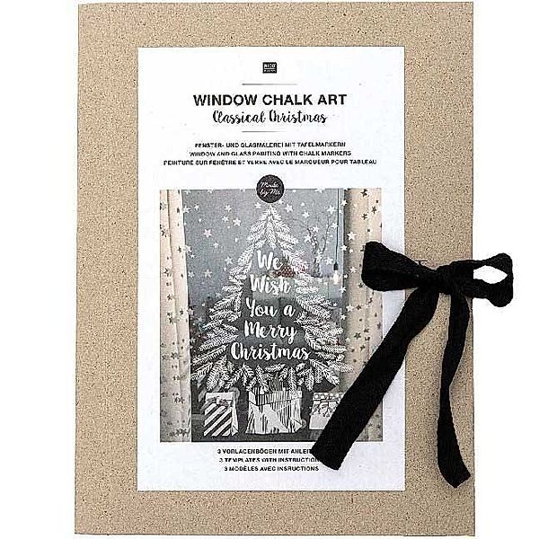 Window Chalk Art / Vorlagenmappe Classical Christmas