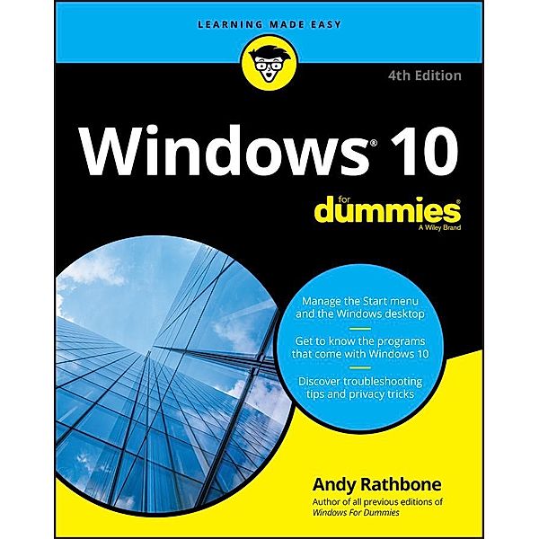 Windows 10 For Dummies, Andy Rathbone