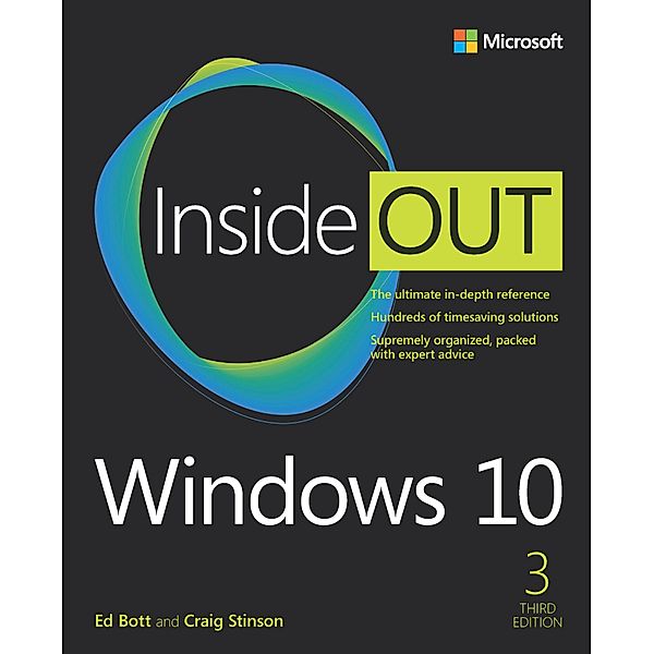 Windows 10 Inside Out, Bott Ed, Stinson Craig