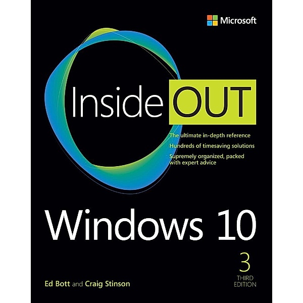 Windows 10 Inside Out, Ed Bott, Craig Stinson