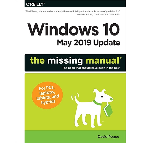 Windows 10 May 2019 Update: The Missing Manual, David Pogue