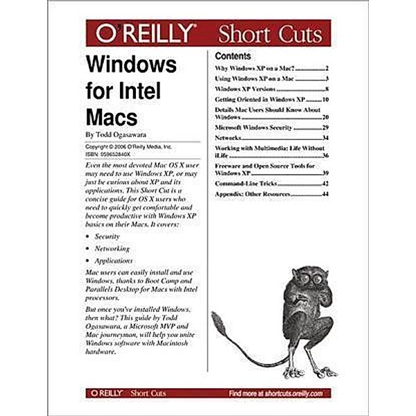 Windows for Intel Macs / O'Reilly Media, Todd Ogasawara