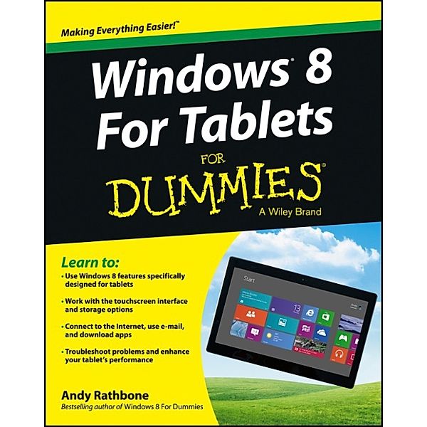 Windows For Tablets For Dummies, Andy Rathbone