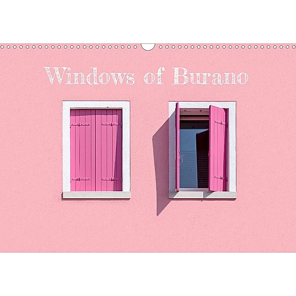 Windows of Burano (Wall Calendar 2023 DIN A3 Landscape), Mary Gregoropoulos