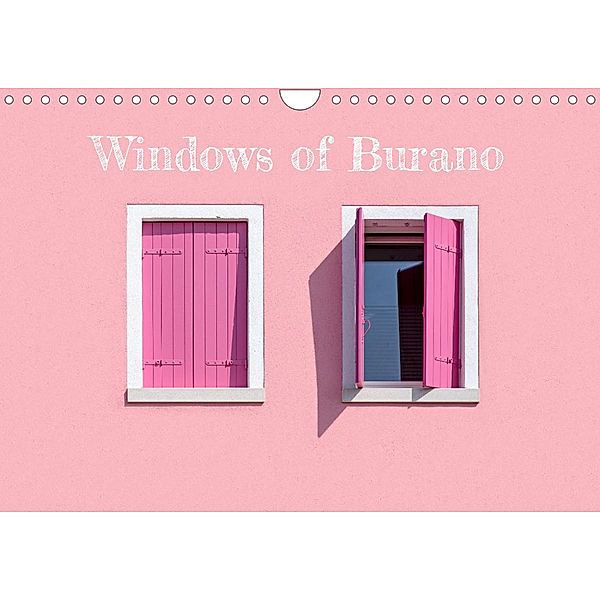 Windows of Burano (Wall Calendar 2023 DIN A4 Landscape), Mary Gregoropoulos