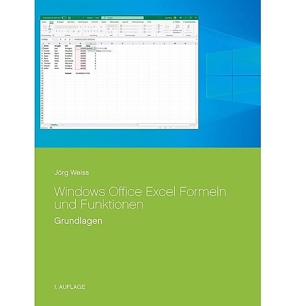 Windows Office Excel Formeln und Funktionen, Jörg Weiss