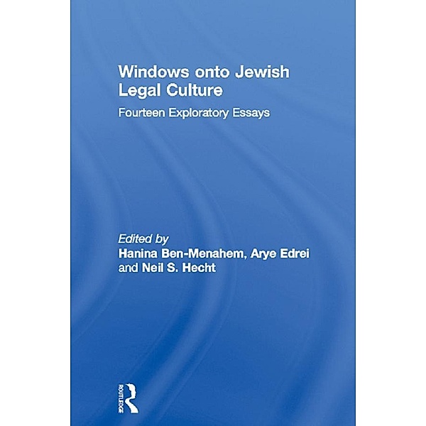 Windows onto Jewish Legal Culture