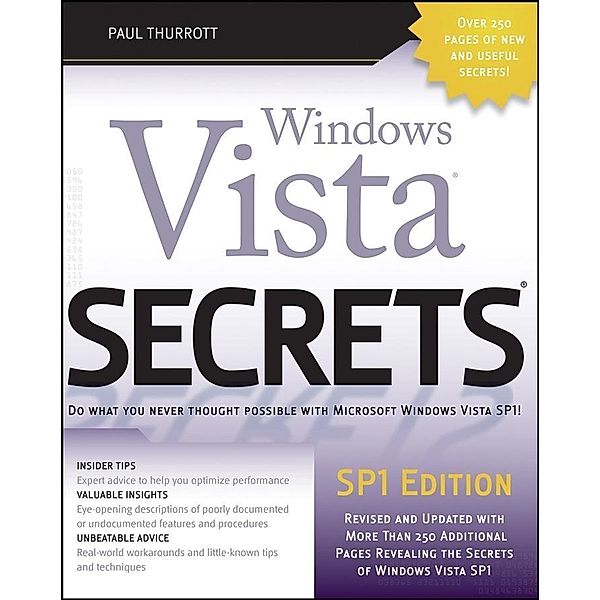 Windows Vista Secrets, SP1 Edition, Paul Thurrott