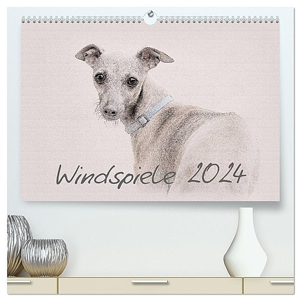 Windspiele 2024 (hochwertiger Premium Wandkalender 2024 DIN A2 quer), Kunstdruck in Hochglanz, Andrea Redecker