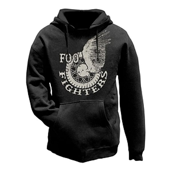 Wings (Hoodie,Schwarz,Größe S), Foo Fighters