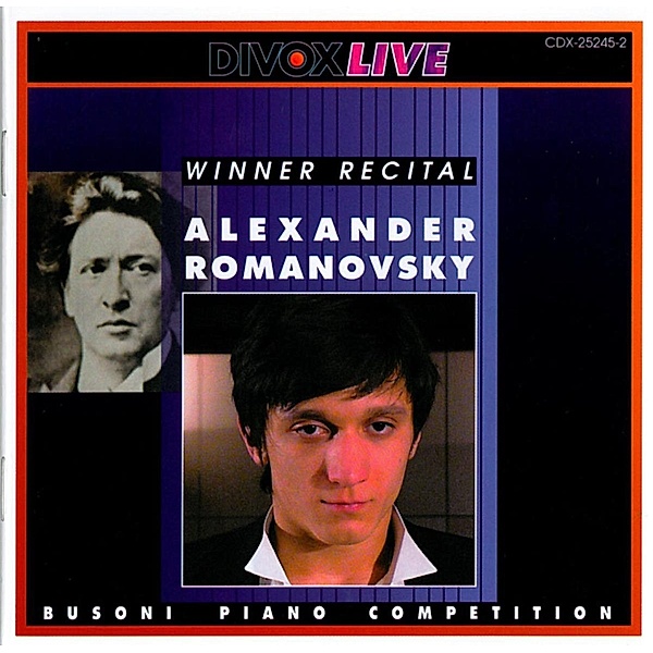Winner Recital, Alexander Romanovsky