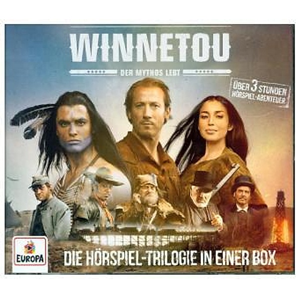 Winnetou - Der Mythos lebt, 3 Audio-CDs