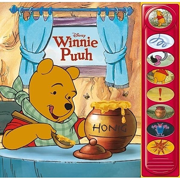 Winnie Puuh, 8 Button Soundbuch, m. Soundeffekten