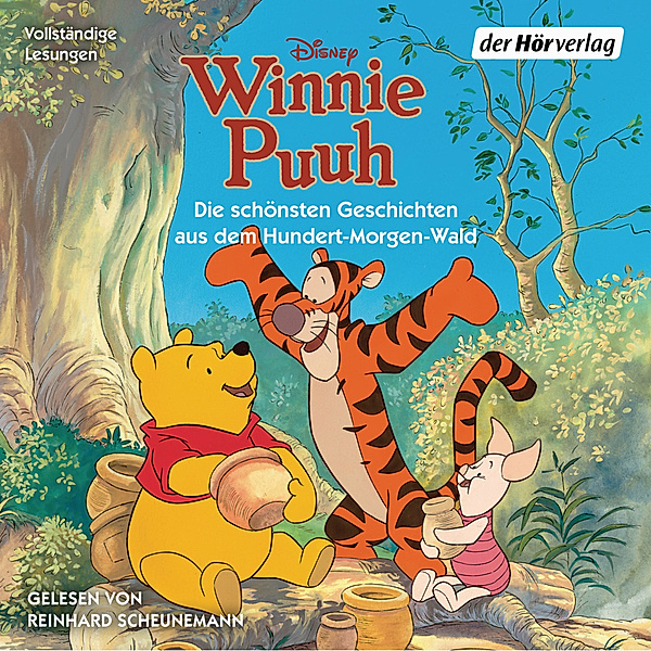 Winnie Puuh - Die schönsten Geschichten aus dem Hundert-Morgen-Wald,1 Audio-CD, Walt Disney
