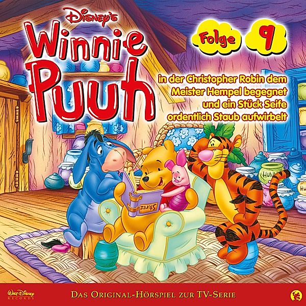 Winnie Puuh Hörspiel - 9 - 09: Winnie Puuh in der Christopher Robin dem Meister Hempel begegnet und ein Stück Seife ordentlich Staub aufwirbelt (Disney TV-Serie)