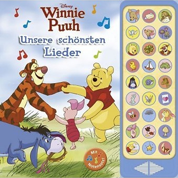 Winnie Puuh, Unsere schönsten Lieder, m. Soundeffekten, Walt Disney