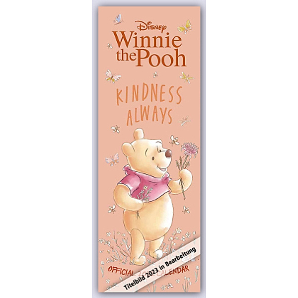 Winnie the Pooh 2023 - Slimline-Kalender, Danilo
