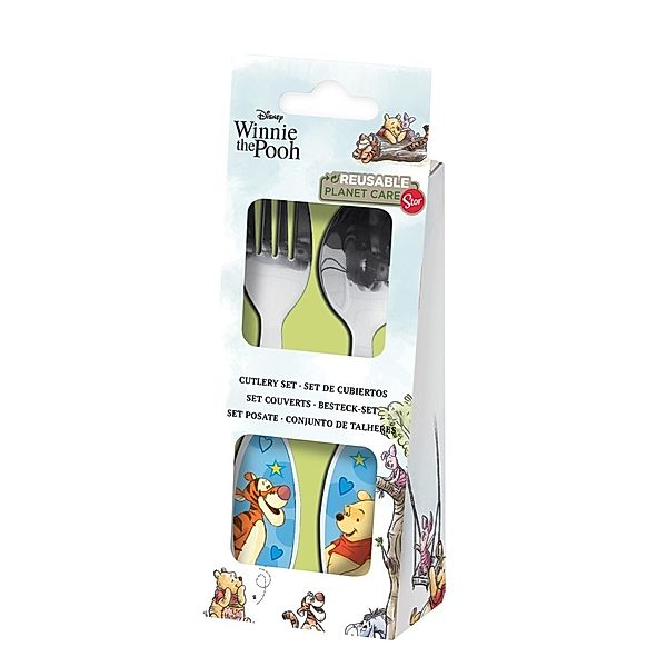 Winnie the Pooh, 2tlg. Besteck-Set