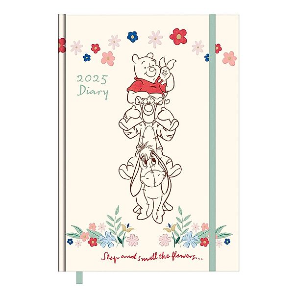 Winnie the Pooh Taschenkalender 2025 14,5 x 21,5 cm