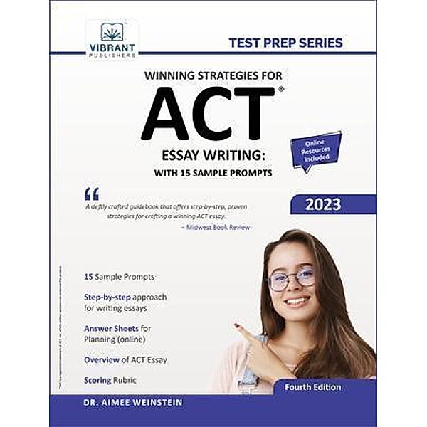Winning Strategies For ACT Essay Writing, Vibrant Publishers, Aimee Weinstein