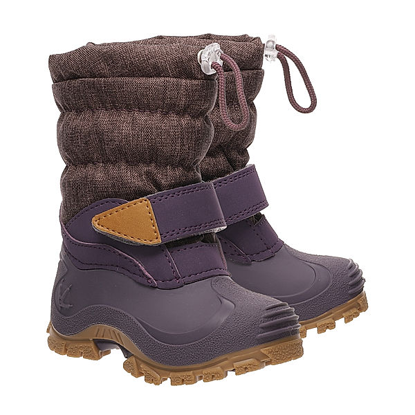 Lurchi Winter-Boots FINN in aubergine