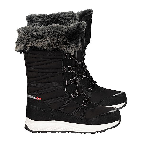 TROLLKIDS Winter-Boots GIRLS HEMSEDAL in black