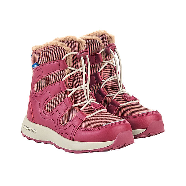 finkid Winter-Boots HUIPPU in rose/beet red