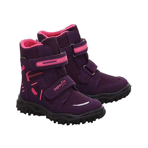 Superfit Winter-Boots HUSKY MULTI gefüttert in lila/rosa