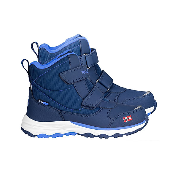 TROLLKIDS Winter-Boots KIDS HAFJELL in navy/medium blue