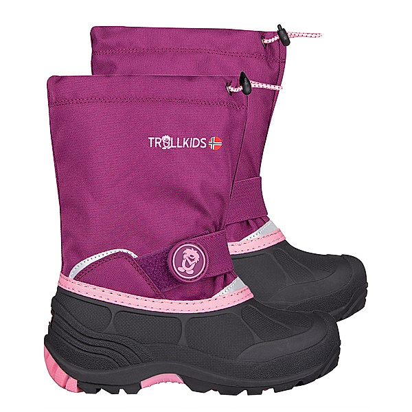 TROLLKIDS Winter-Boots KIDS TELEMARK XT in plum/mauve