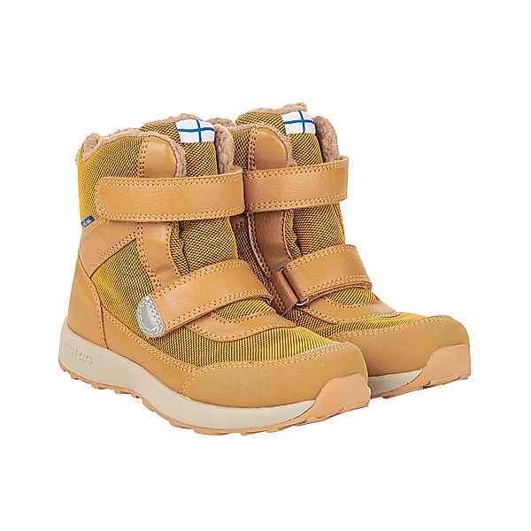 finkid Winter-Boots LAPPI in golden yellow/cinnamon