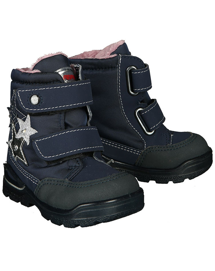 Winter-Boots MADDY mit Blinklicht gefüttert in blau kaufen
