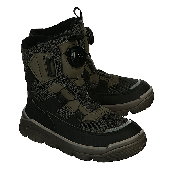 Superfit Winter-Boots MARS in schwarz/grün