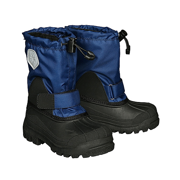 Color Kids Winter-Boots SIANNA mit Thermosocken in blau/schwarz
